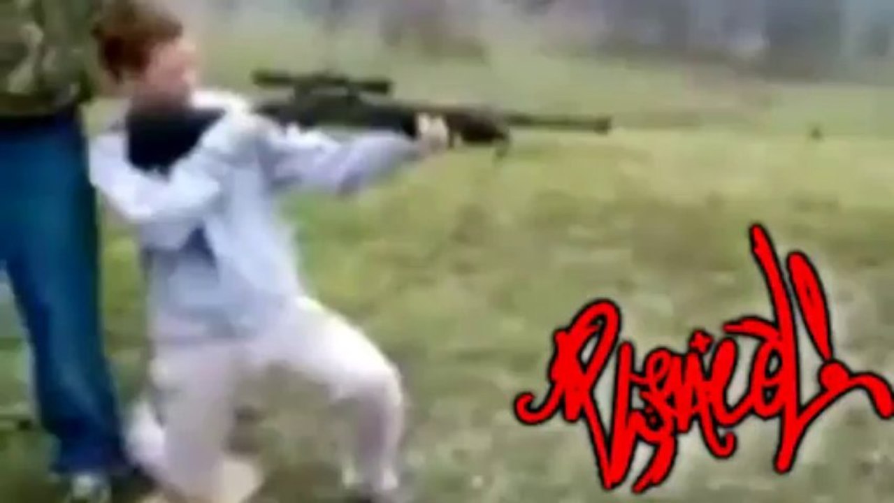 PWNED - Woman gets hit by Recoil -- OUCH!!!