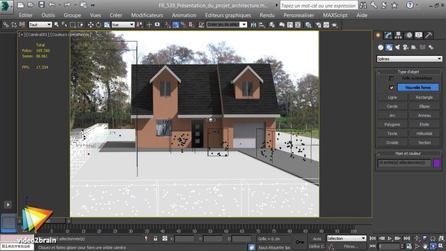 Atelier avec 3ds Max : Les architectures : trailer | video2brain.com