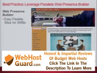 Parallels Summit 2012 - Best Practices for Web Presence and Shared Hosting - Adam Rosenblatt