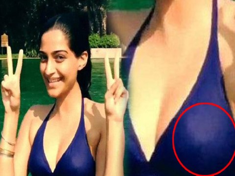 Sonam Kapoors Wardrobe Malfunction