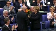 Angela Merkel se ha roto el anillo pélvico en un accidente de esquí