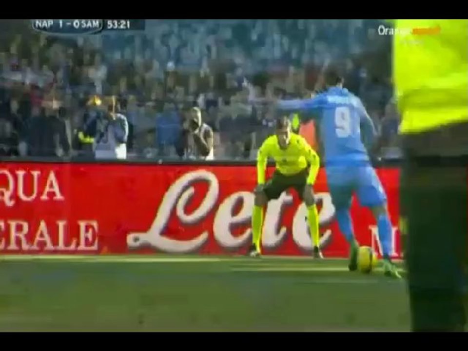 Napoli - Sampdoria 2-0 All Goals (06.01.2013)