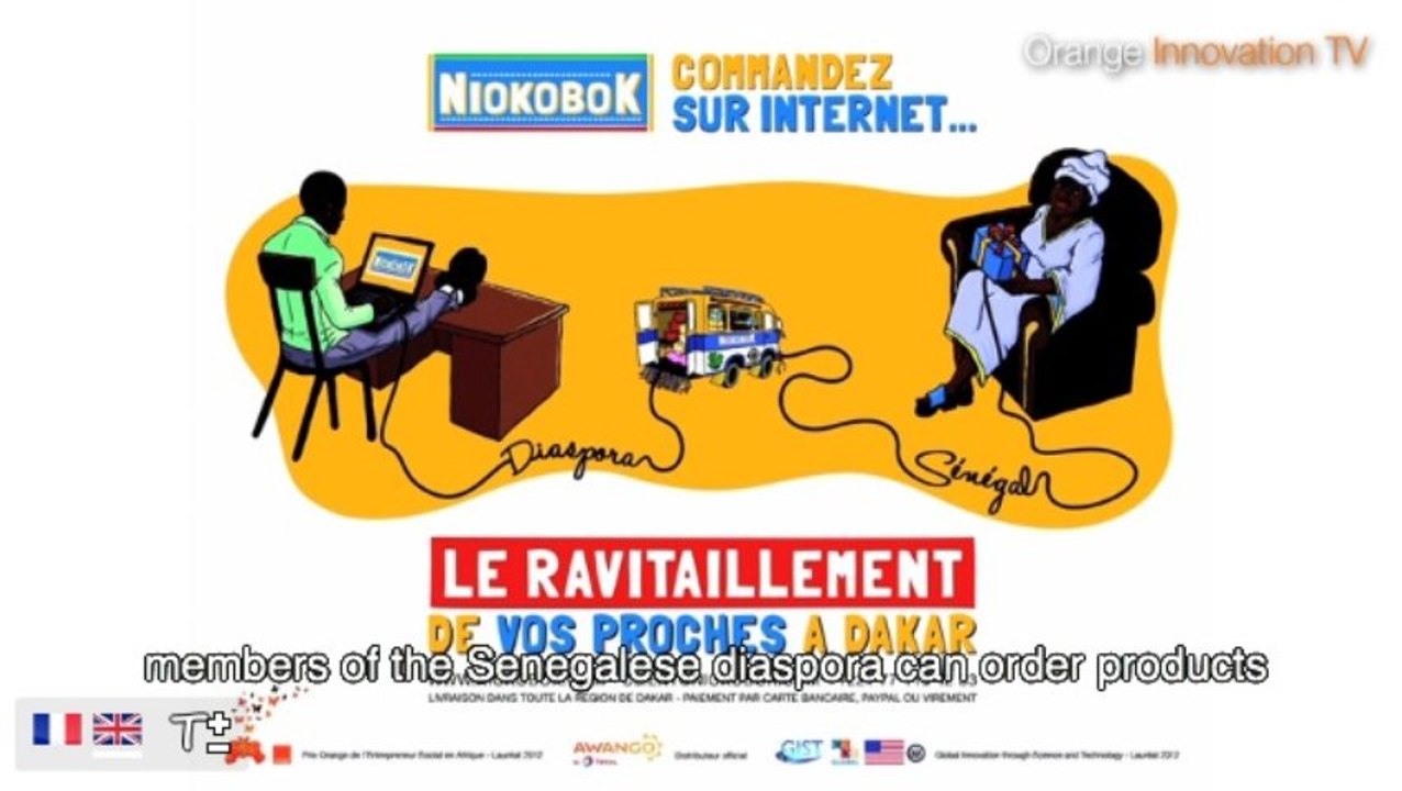 Niokobok, gagnant du prix Orange de l'entrepreneur social en afrique 2012
