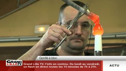 La Région des Musées : Musée du Verre - Sars-Poteries / Yann Oulevay, souffleur de Verre