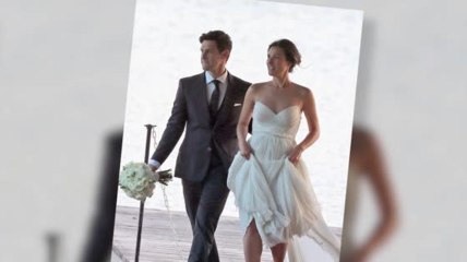 Hangover Star Justin Bartha Weds Fitness Trainer Lia Smith
