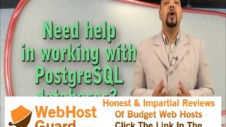 PostgreSQL Web Hosting HD