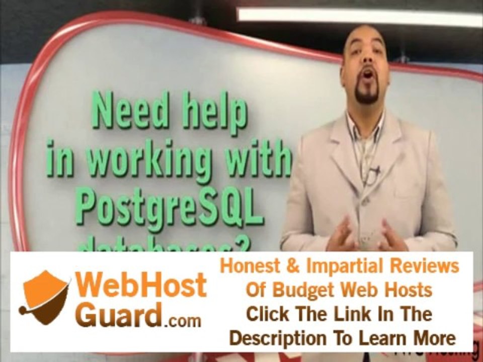 PostgreSQL Web Hosting HD