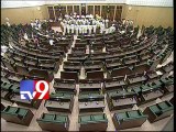 AP assembly adjourned amid protests