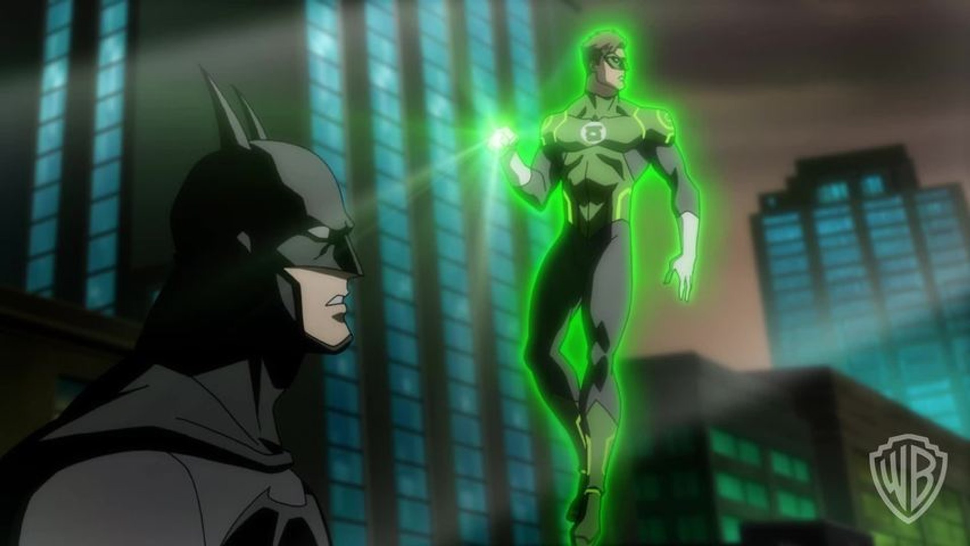 Justice League: War - Batman meets Green Lantern  - video  Dailymotion
