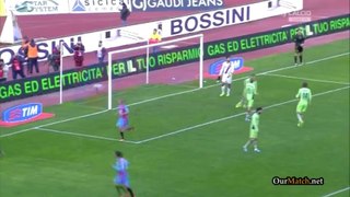 Catania 2-0 Bologna (All Goals) 06.01.2014