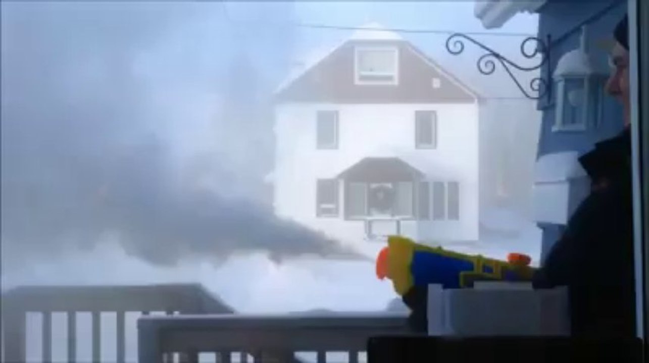 Ce se intampla cand tragi cu apa fierbinte la -41 grade