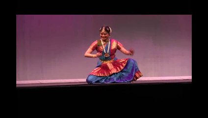 SAPNA 25TH ANNIVERSARY: NATYA RAVALI: BHARATANATYAM: SAMANVITHA RANJAN: "BHAVAYAMI GOPALA BALAM"