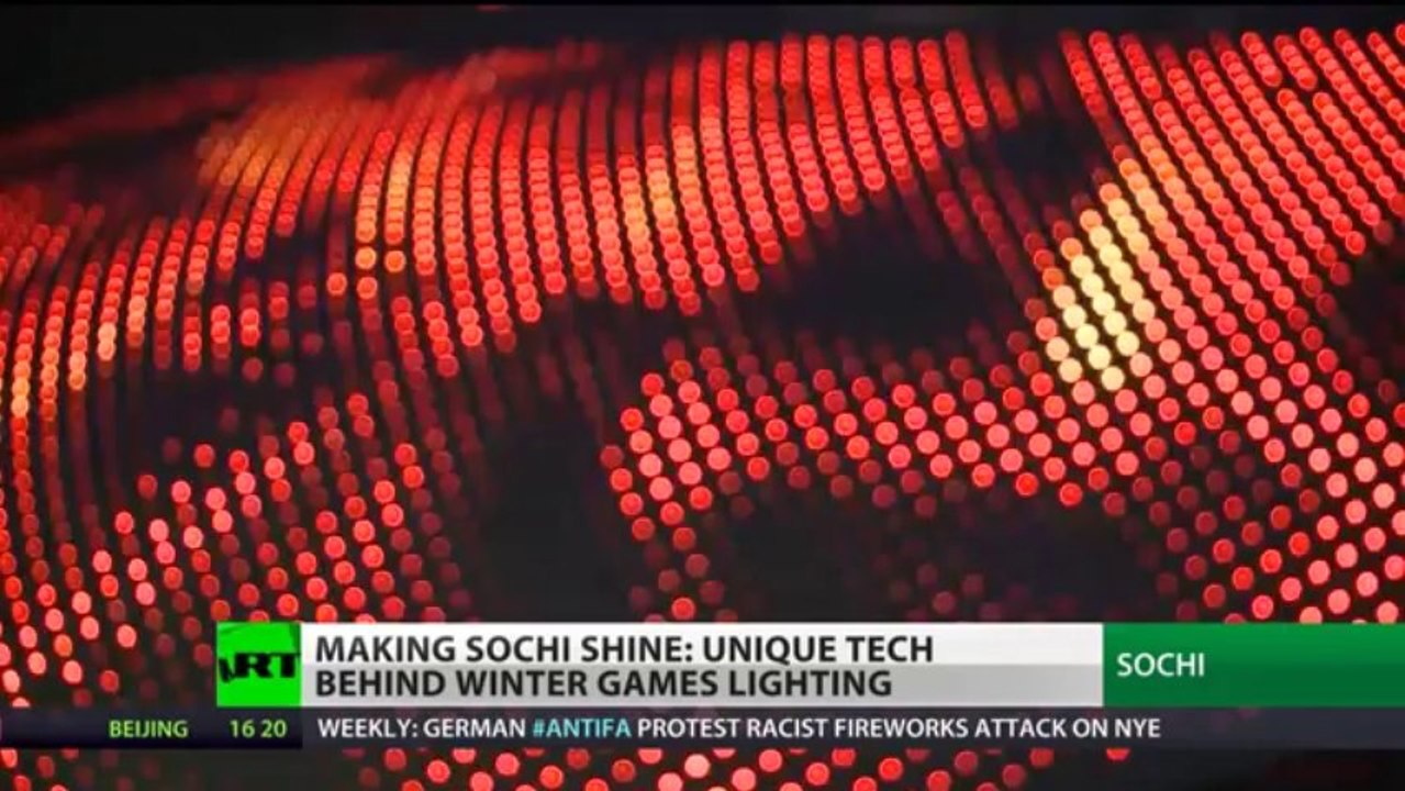 Sochi lightning