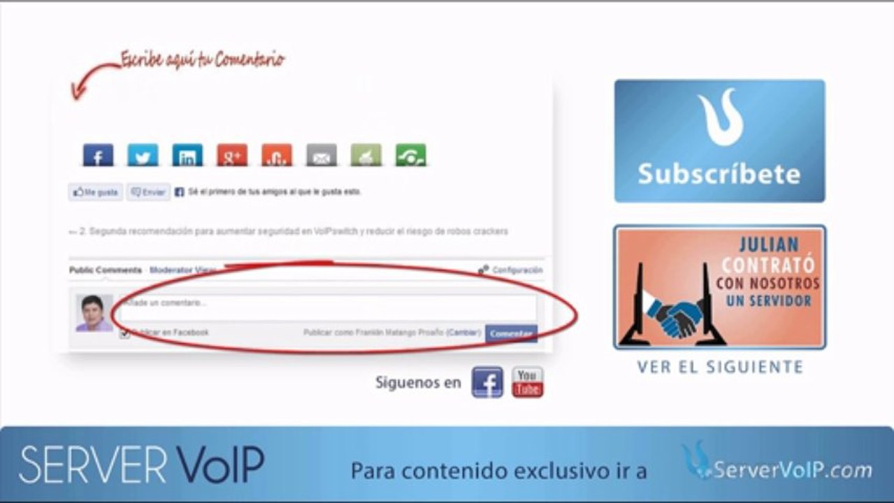 6. Configurar la opción "Chat" en el VSportal