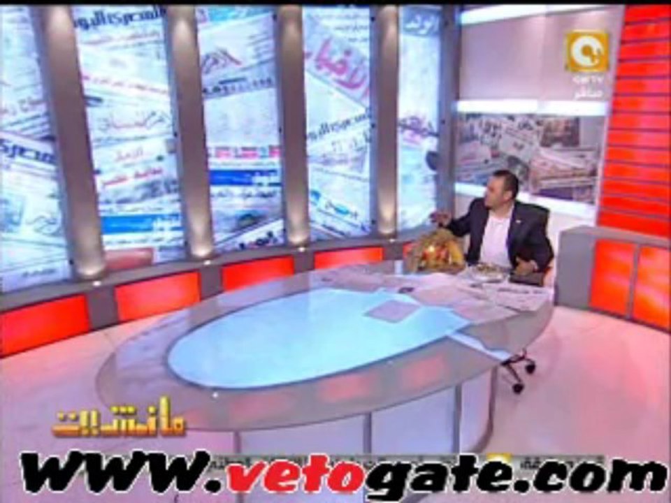 جابر القروموطى : تهنئة لكل الاخوة الاقباط بعيد الميلاد المجيد وطبق " لحمة بالفتة " على الهواء مباشرة