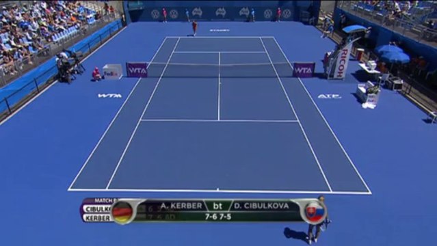 Kerber a stento su Cibulkova - Sydney, 1° turno