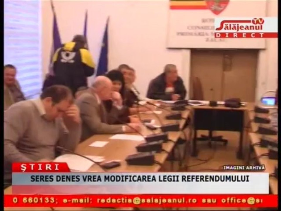 SERES DENES VREA MODIFICAREA LEGII REFERENDUMULUI