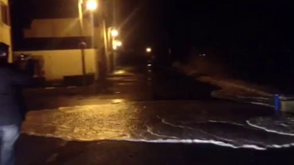 Intempéries à l'Ile Tudy