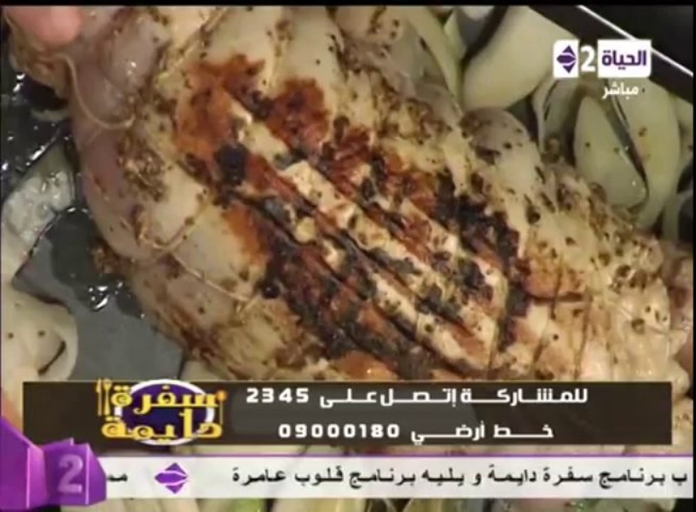 ▶ ‫برنامج سفرة دايمة بشكله الجديد - فريتاتا زوكينى بالفيتا - الشيف محمد فوزى- Sofra Dayma‬‎ - YouTube [360p]