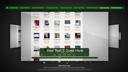 Cover Flow Presentation - After Effects Template