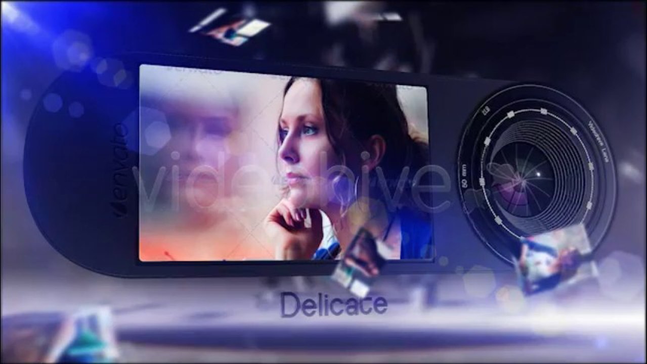 Words Inside of Picture - After Effects Template
