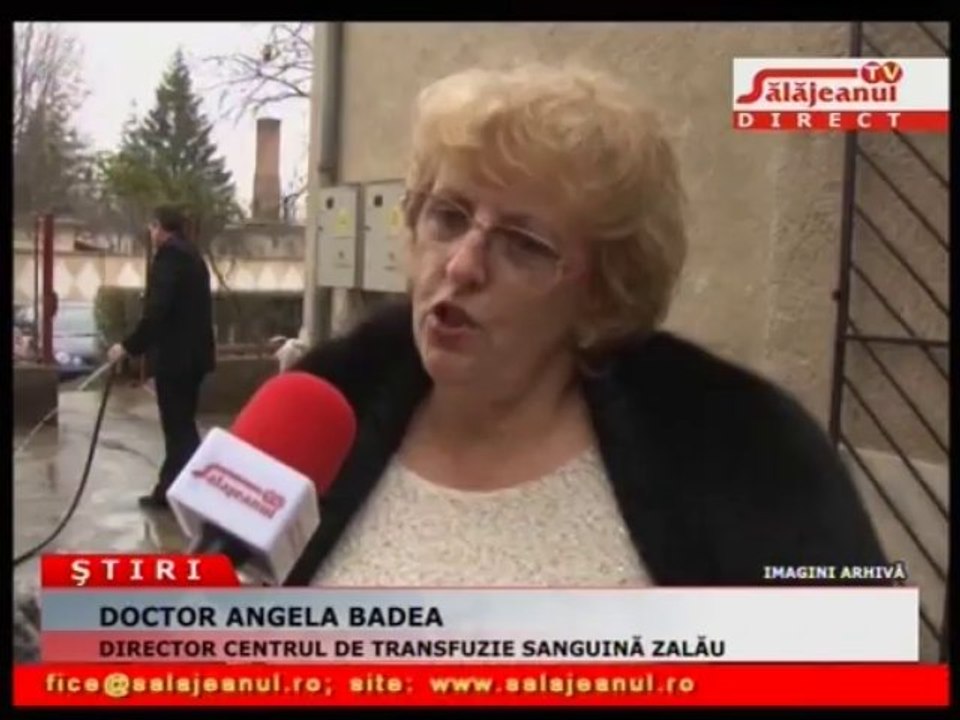 LA CENTRUL DE TRANSFUZIE, CA PE SANTIER