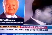 Mário Soares chama inculto a Eusébio