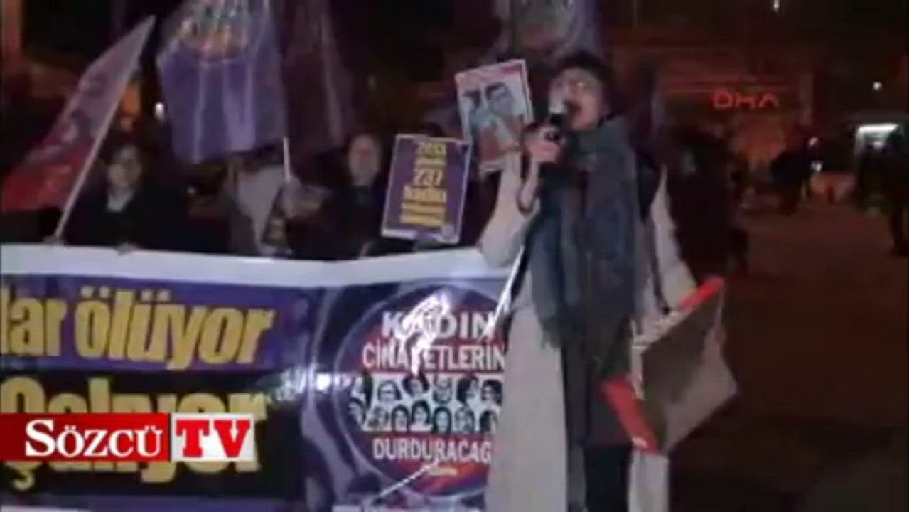 Kadın cinayetlerine ayakkabı kutulu eylem