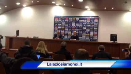 LAZIO-INTER: CONFERENZA REJA