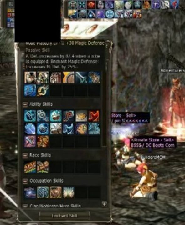 GameTag.com - Buy Sell Accounts - Lineage 2 - Teon skills enchant bug