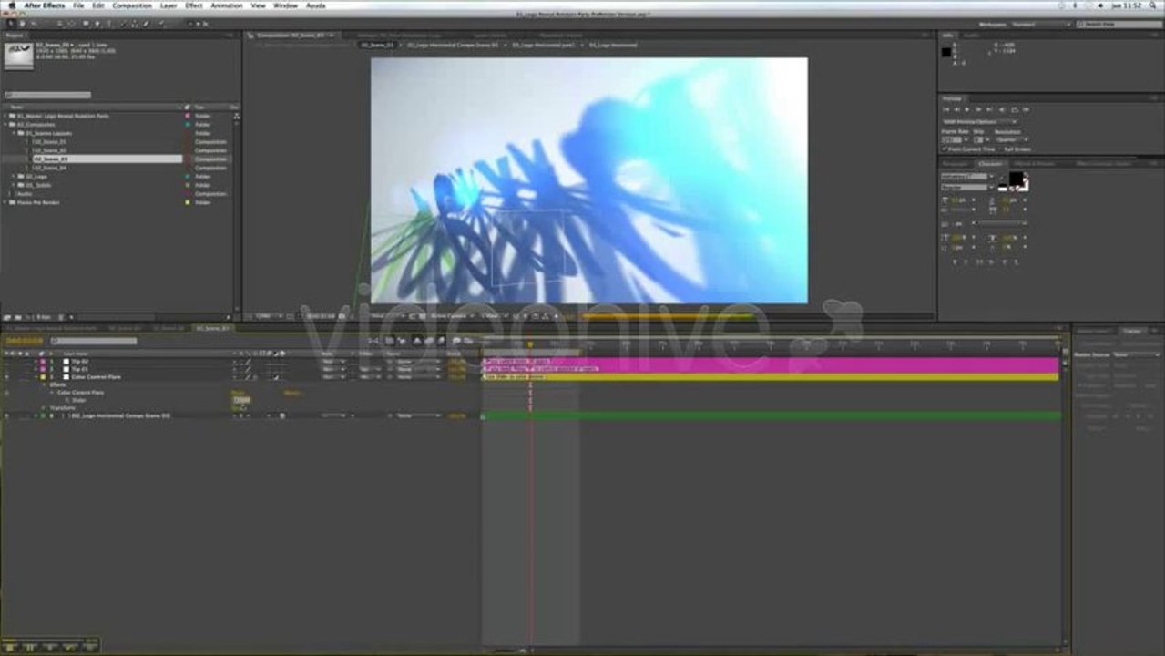 Logo Reveal Rotation Parts - After Effects Template