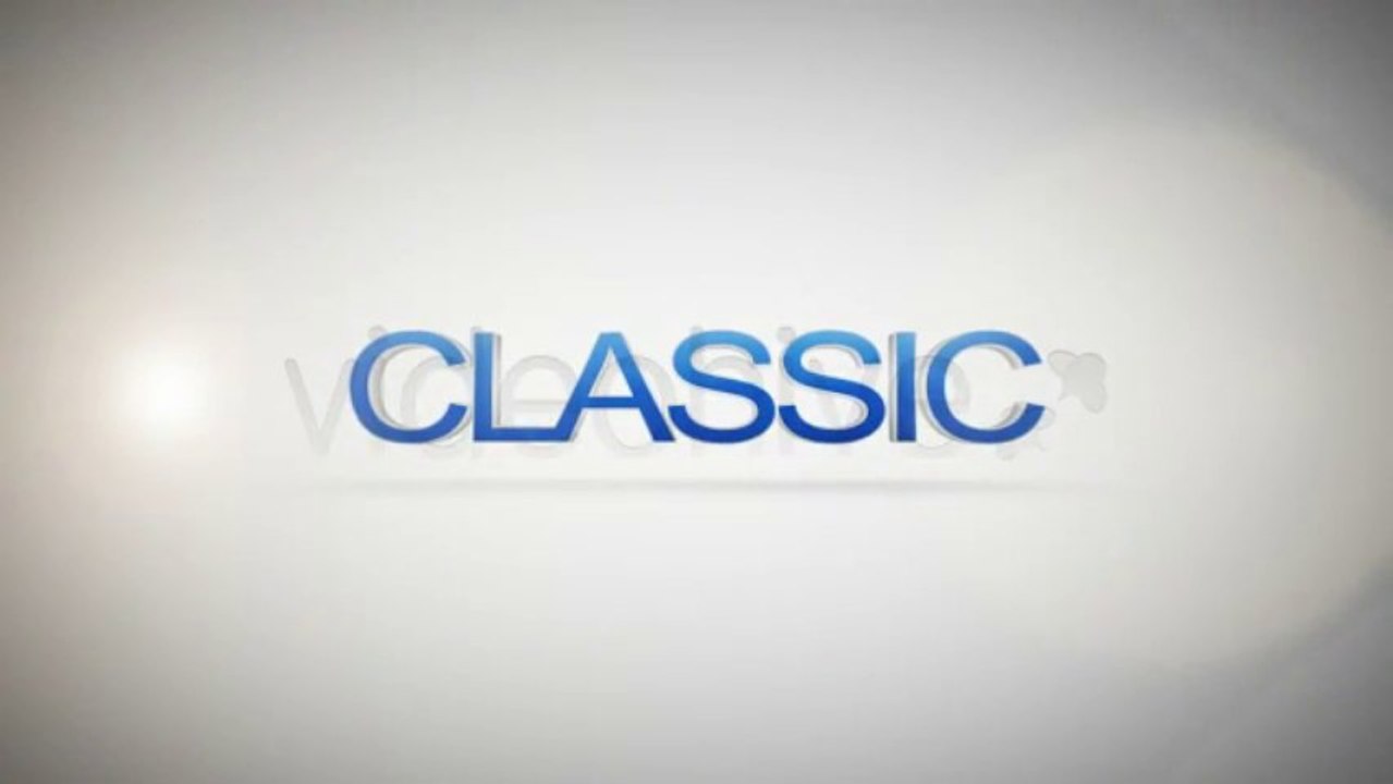 Classic Clean 3d Opener - After Effects Template