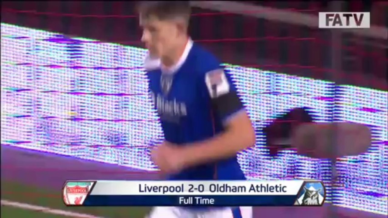 Liverpool vs Oldham Athletic 2-0, FA Cup 3rd Proper (5_1_2014)