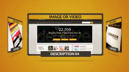 Create Your Service Prodact Website Promo - After Effects Template