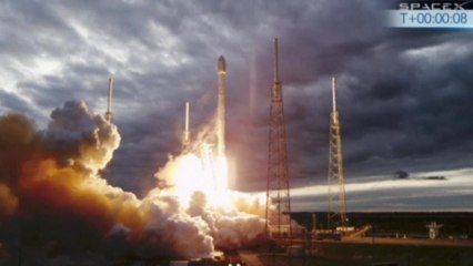 SpaceX's Falcon 9 rocket launches in Florida