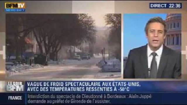 Le Soir BFM: États-Unis: une vague de froid a tout blanchi sur son passage - 06/01 2/4