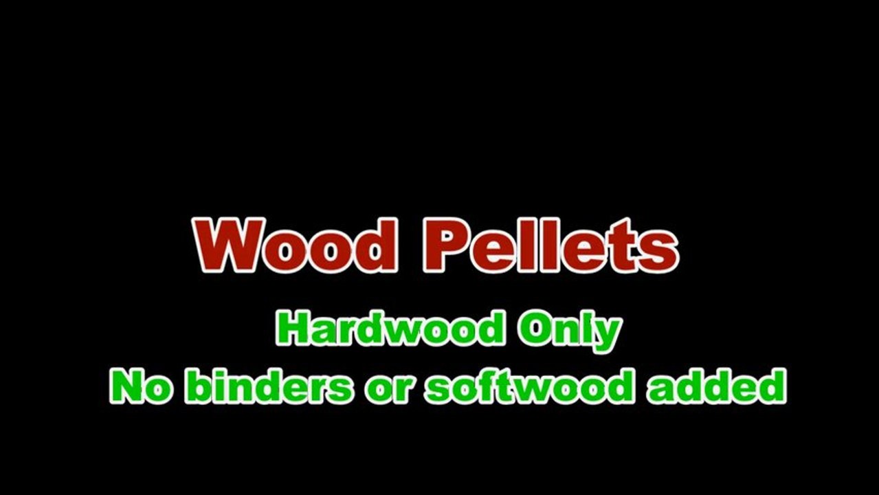 How to make 100% wood pellets