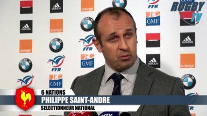 RugbyTV - Philippe SAINT-ANDRE explique ses choix