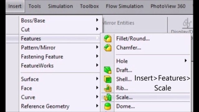 SolidWorks 2014, Tutorial to scale a STL in SolidWorks,, HD
