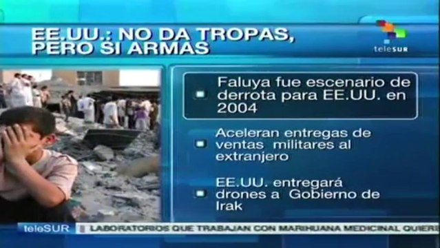 Estados Unidos no enviará tropas a Faluya, Irak
