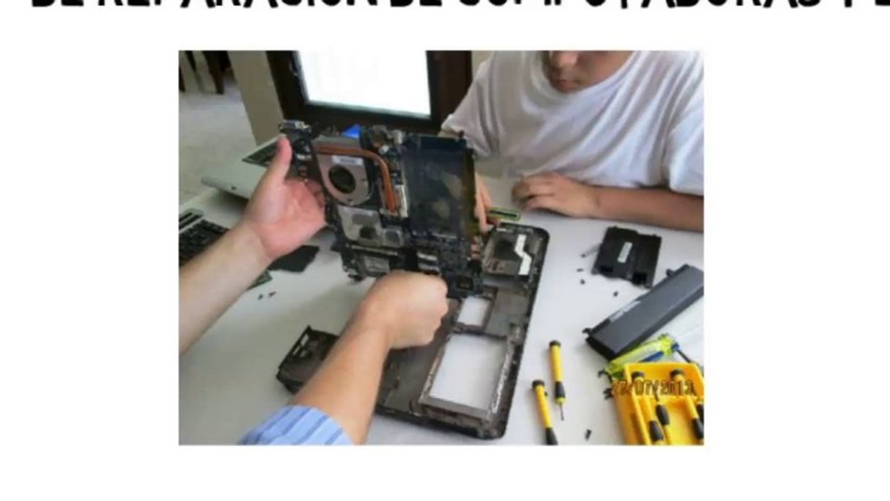 Curso reparacion de laptop y computadoras