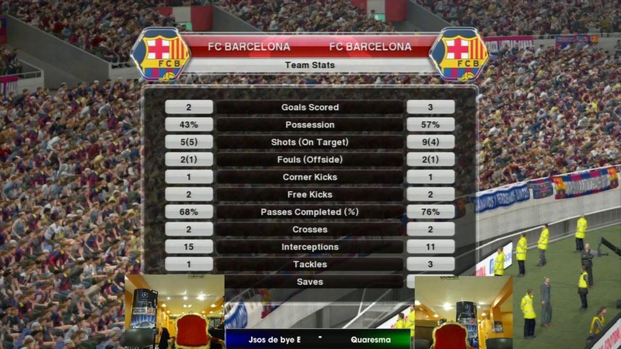 1/4 De Finale/ PES League Saint Avold