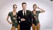Cover Shoots - Jimmy Fallon Hits the Streets with Bikini-Clad Supermodels
