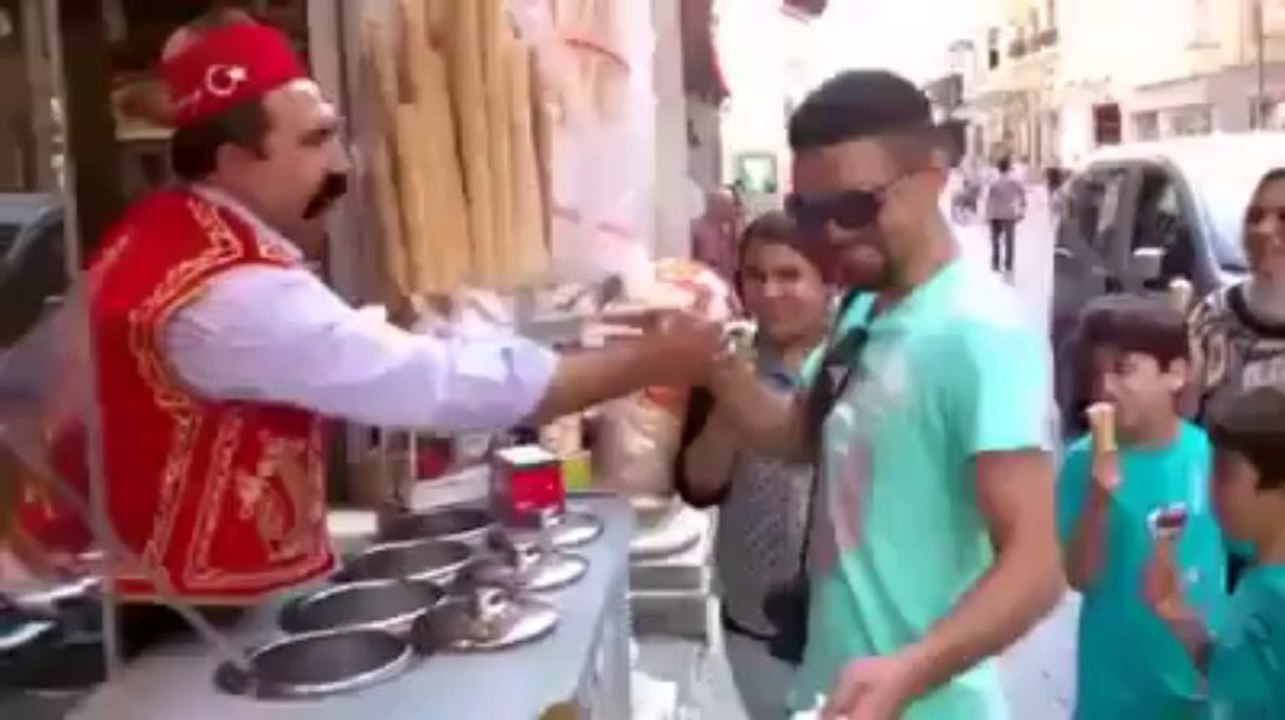 Serviing Ice Cream
