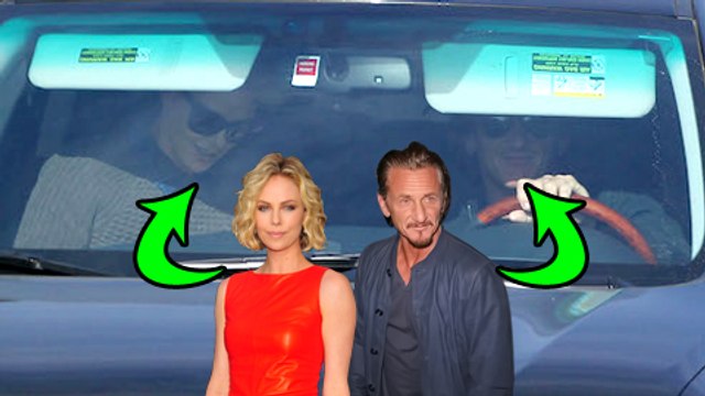 Charlize Theron And Sean Penn Coffee Date
