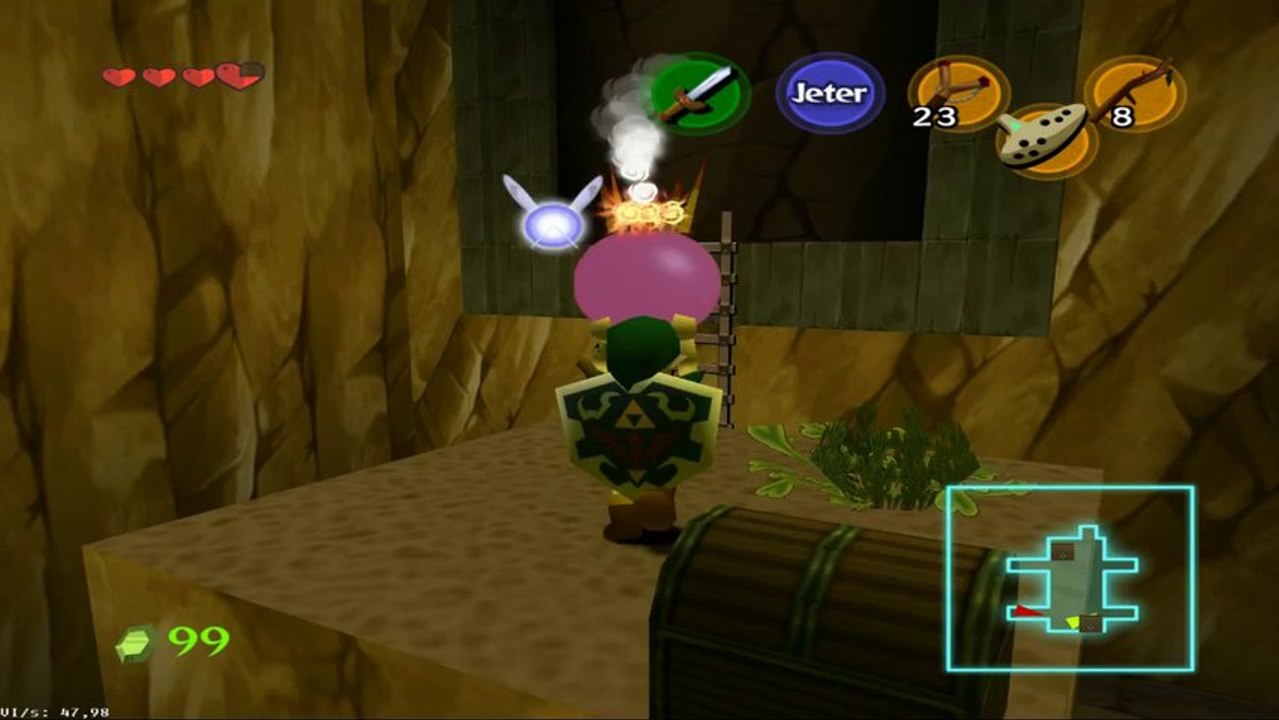Project64 1.7.0.11 "Zelda : Ocarina Of Time" Texture HD Part.3