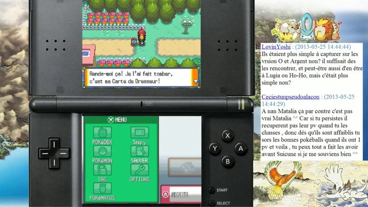 Pokemon Soul Silver / Let's play / Live #1