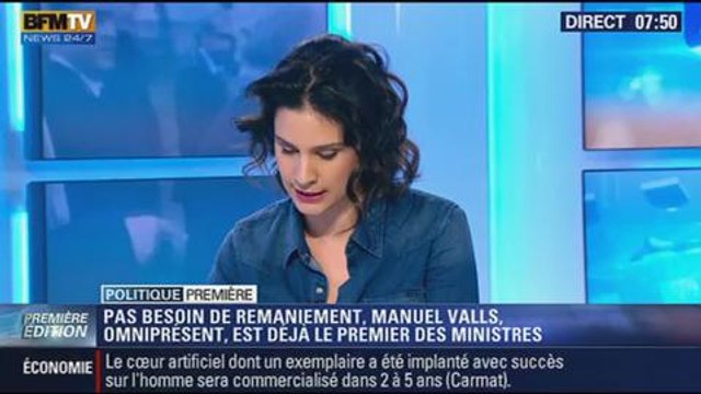 Politique Première: Manuel Valls: Le premier des ministres ? - 07/01