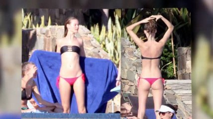 Behati Prinsloo en bikini au Mexique avec Adam Levine
