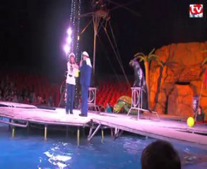 Bienvenu au cirque sur l'eau de passage à Bordeaux du 7 au 12 Janvier 2014